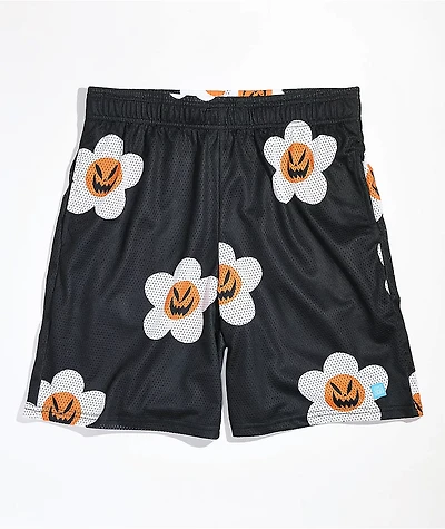 Salem7 Ghoulfriend Black Mesh Shorts