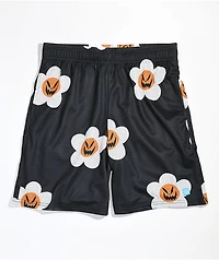 Salem7 Ghoulfriend Black Mesh Shorts