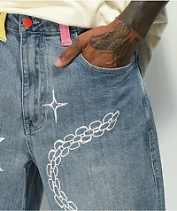 Salem7 Morningstar Denim Blue Pants