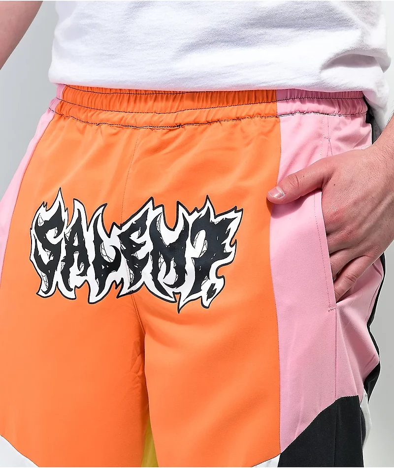 Salem7 Motocross Colorblock Jogger Pants