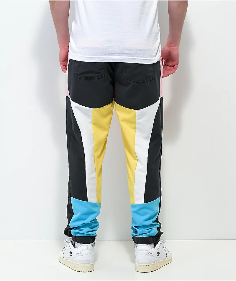 Salem7 Motocross Colorblock Jogger Pants