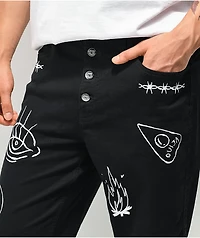Salem7 Occult Black Denim Jeans