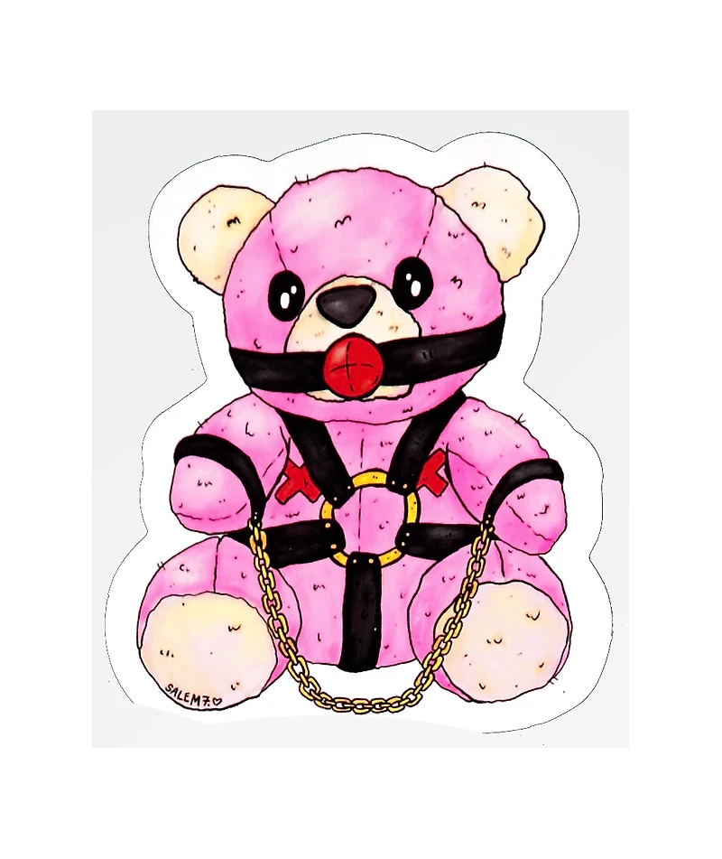 Salem7 Teddy Sticker