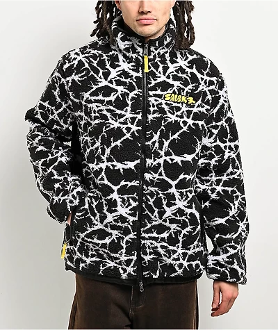 Salem7 Thorny Black Fleece Jacket