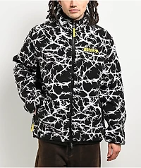 Salem7 Thorny Black Fleece Jacket