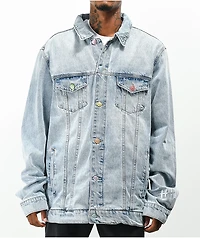 Salem7 Vandal Light Blue Denim Jacket
