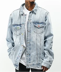 Salem7 Vandal Light Blue Denim Jacket