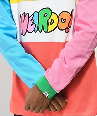 Salem7 Weirdo Colorblock Rugby Shirt