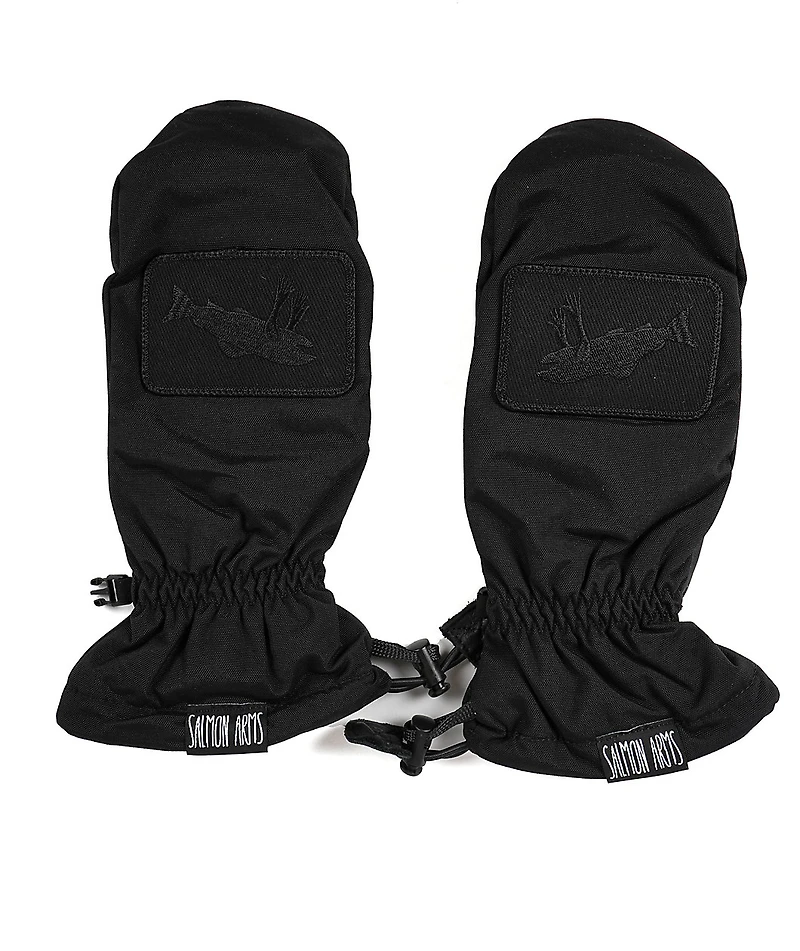 Salmon Arms Classic Black & Snowboard Mittens
