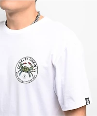 Salty Crew Blue Crabber White T-Shirt