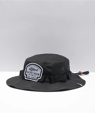 Salty Crew Boneyard Black Boonie Hat