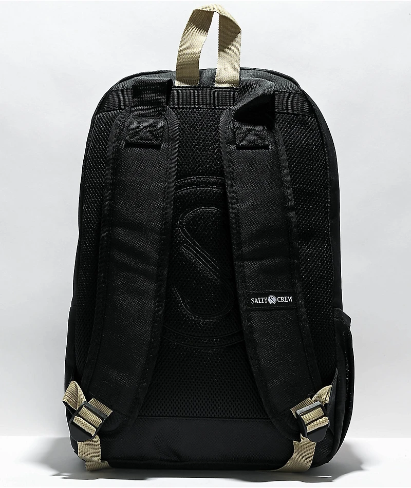 Salty Crew Brig Black Backpack
