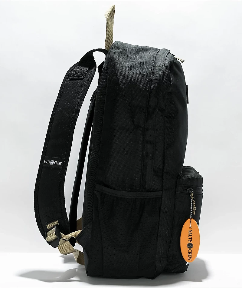 Salty Crew Brig Black Backpack