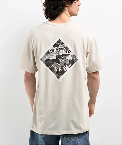 Salty Crew Camo Fill Bone T-Shirt