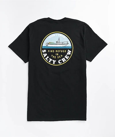 Salty Crew Dawn Patrol Black T-Shirt