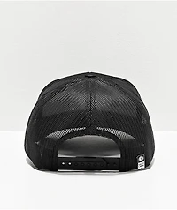 Salty Crew Double Up Retro Black Trucker Hat
