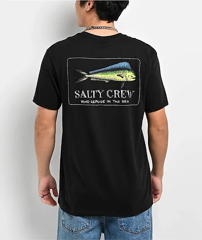 Salty Crew El Dorado Black T-Shirt