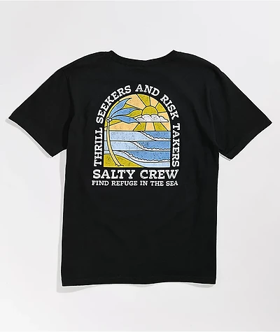 Salty Crew Kids' Paradiso Black T-Shirt