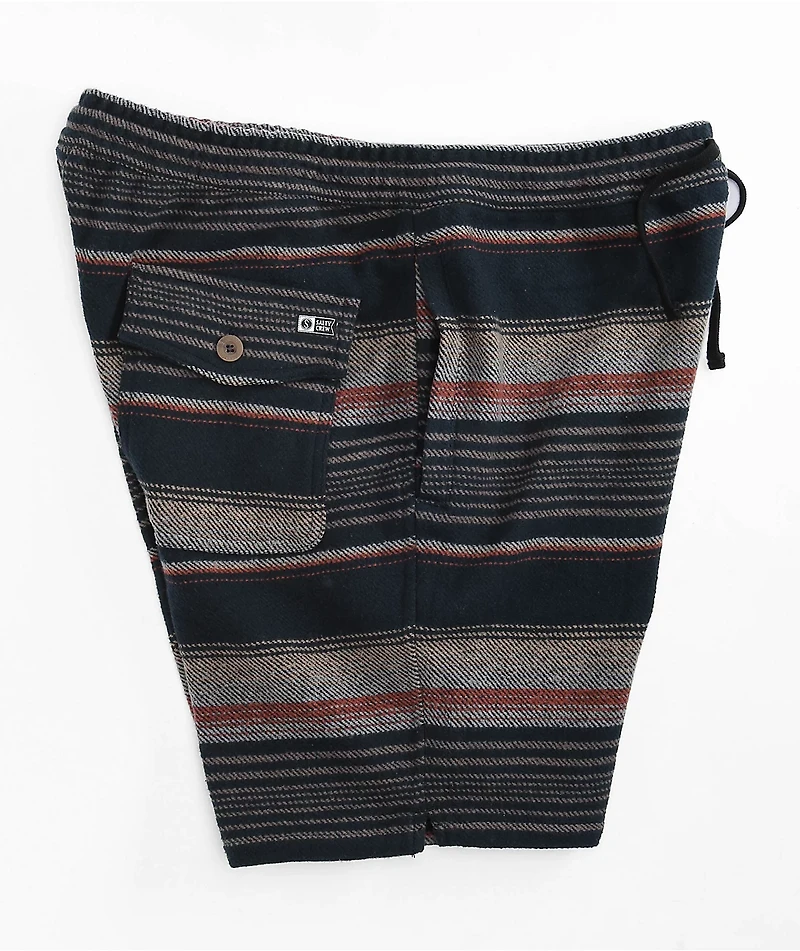 Salty Crew Mainland Black Sweat Shorts