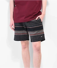 Salty Crew Mainland Black Sweat Shorts