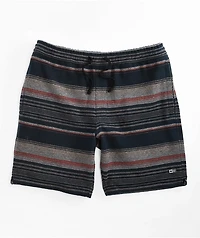 Salty Crew Mainland Black Sweat Shorts