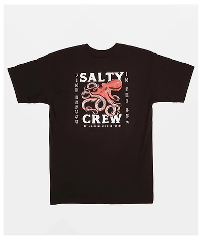Salty Crew Squiddy Black T-Shirt