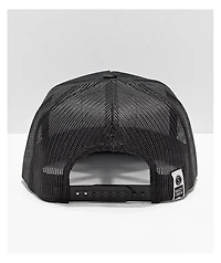 Salty Crew Stealth Black Trucker Hat