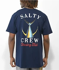 Salty Crew Tailed Navy T-Shirt