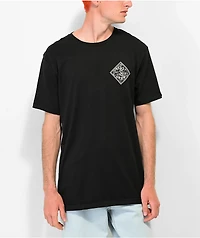 Salty Crew Tippet Camo Fill Black T-Shirt