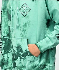 Salty Crew Tippet Sea Blue Tie Dye Hoodie