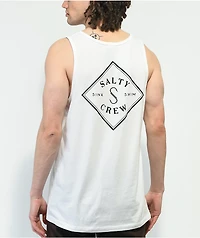 Salty Crew Tippet White Tank Top