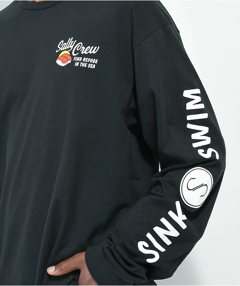 Salty Crew Toro Black Long Sleeve T-Shirt