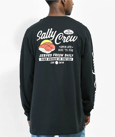 Salty Crew Toro Black Long Sleeve T-Shirt