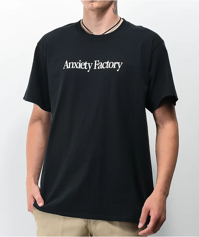 Samborghini Anxiety Factory Black T-Shirt