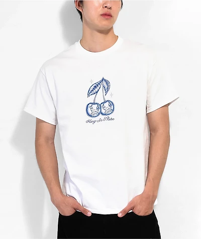 Samborghini Cherry Clown White T-Shirt