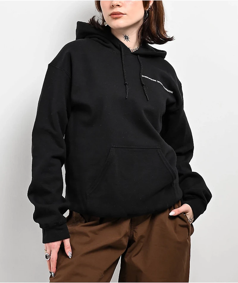 Samborghini Eagle Skull Black Hoodie