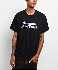 Samborghini Humans Are Trash Black T-Shirt