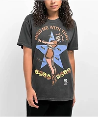 Samborghini Miss Me Black Wash T-Shirt