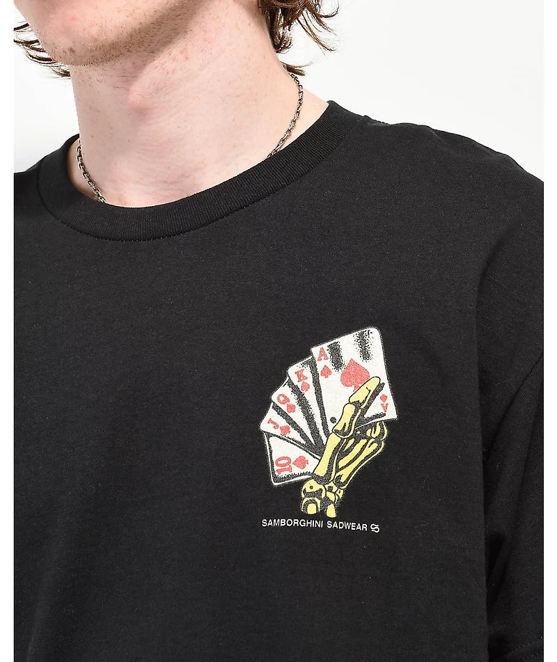 Samborghini Reaper Cards Black T-Shirt