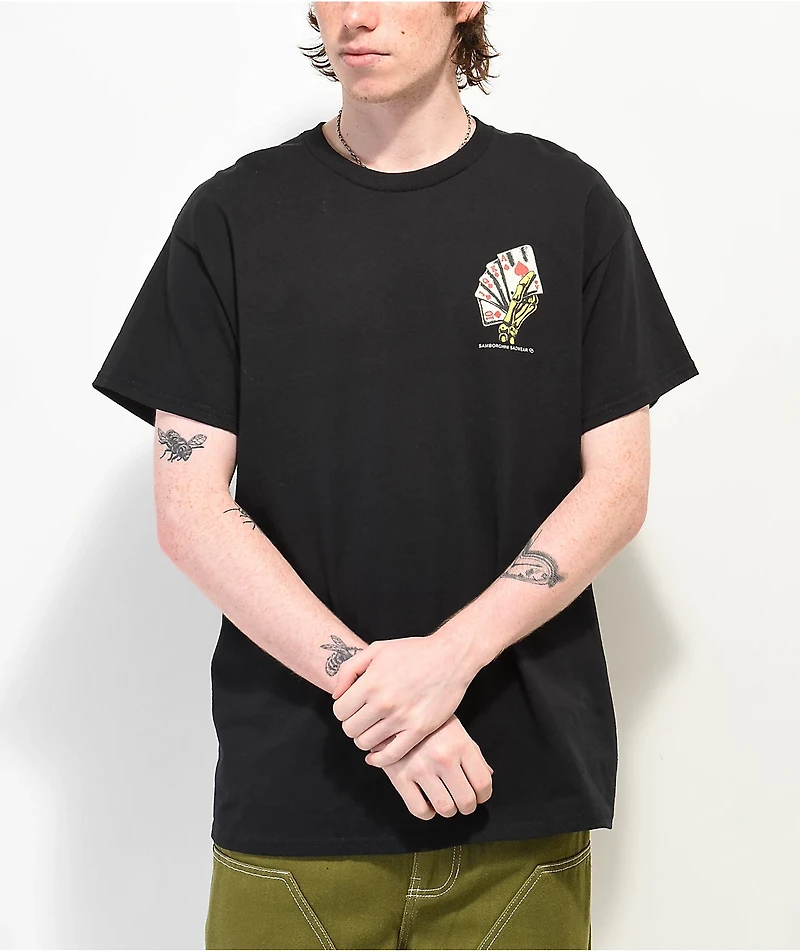Samborghini Reaper Cards Black T-Shirt
