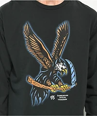 Samborghini Reaper Eagle Black Long Sleeve T-Shirt