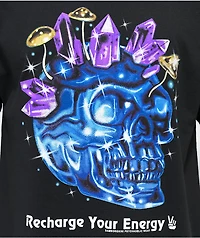 Samborghini Recharge Your Energy Black T-Shirt