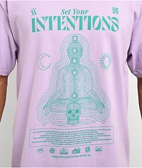 Samborghini Set Your Intentions Purple T-Shirt