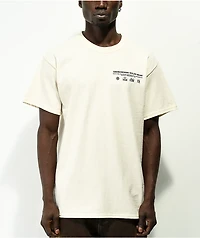 Samborghini Skull Sun Natural T-Shirt
