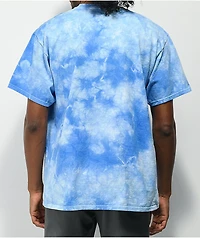 Samborghini Slow Down Blue Tie Dye T-Shirt
