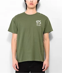 Samborghini Snake Horseshoe Green T-Shirt