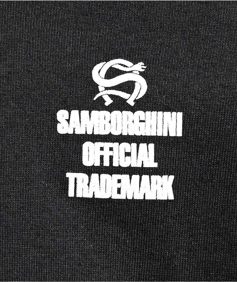 Samborghini Velvet Reaper Black T-Shirt