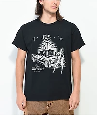 Samborghini You Wrecked It All Black T-Shirt