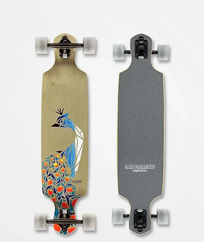 San Clemente Birds Of Prey 36" Drop Through Longboard Complete