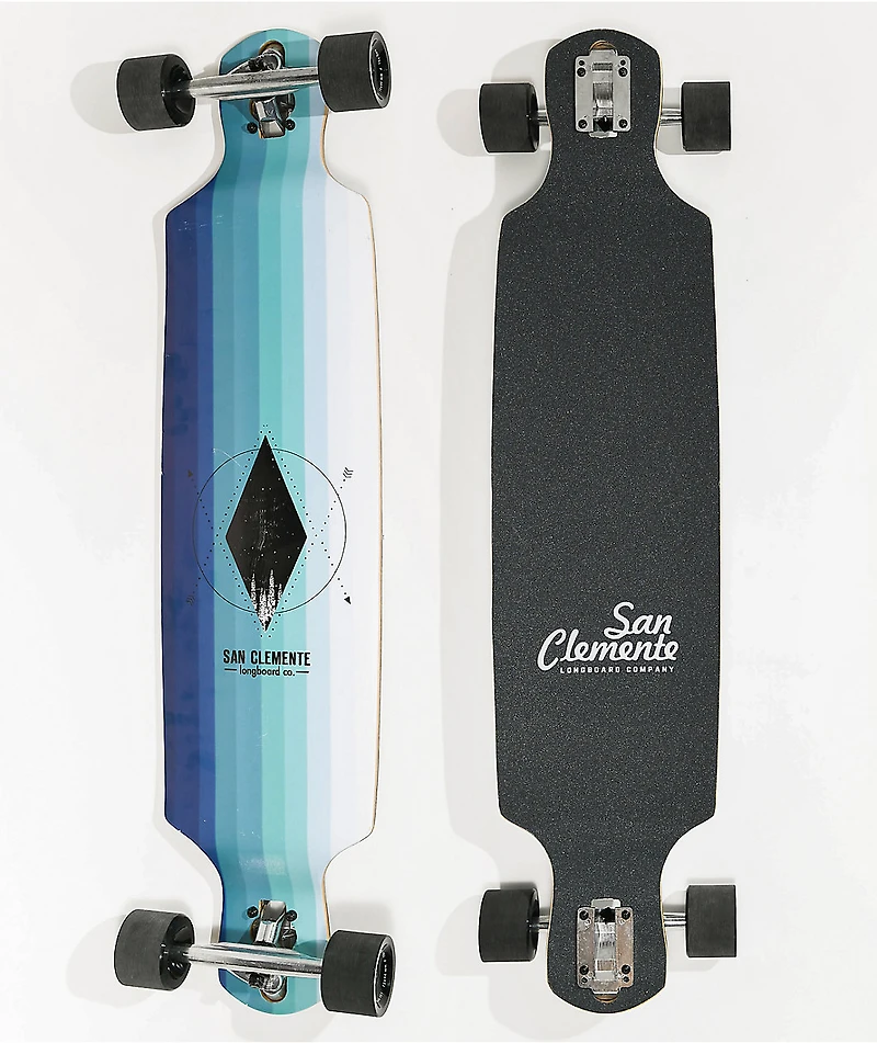 San Clemente Depths 39" Drop Through Longboard Complete